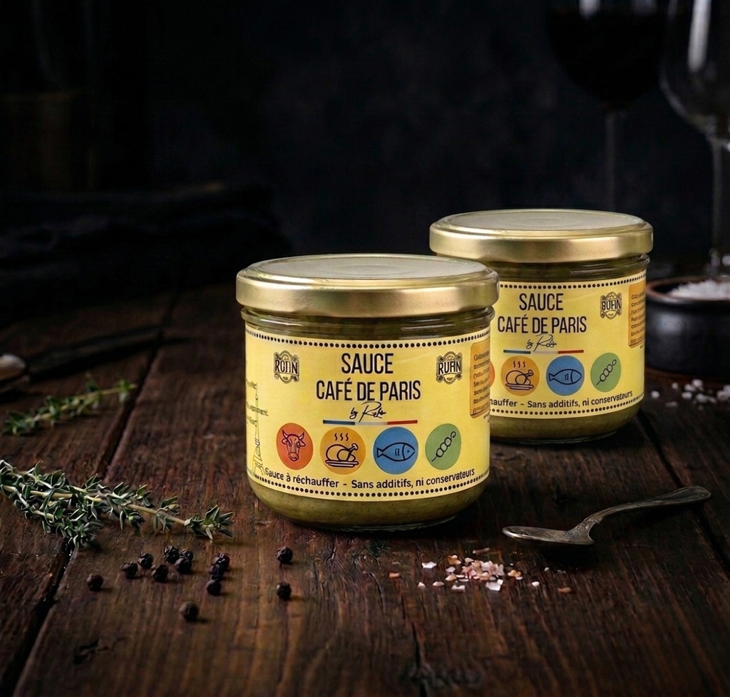 Sauce Café de Paris 190g Lot de 2