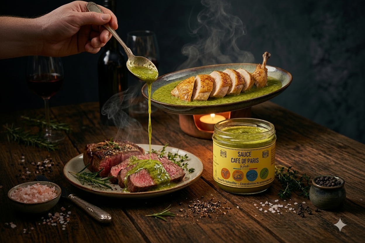 Bannière Sauce Café de Paris - vue large